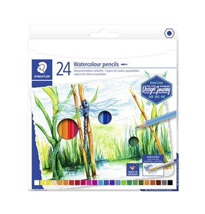 Staedtler Crayons de couleur aquarellables (24)